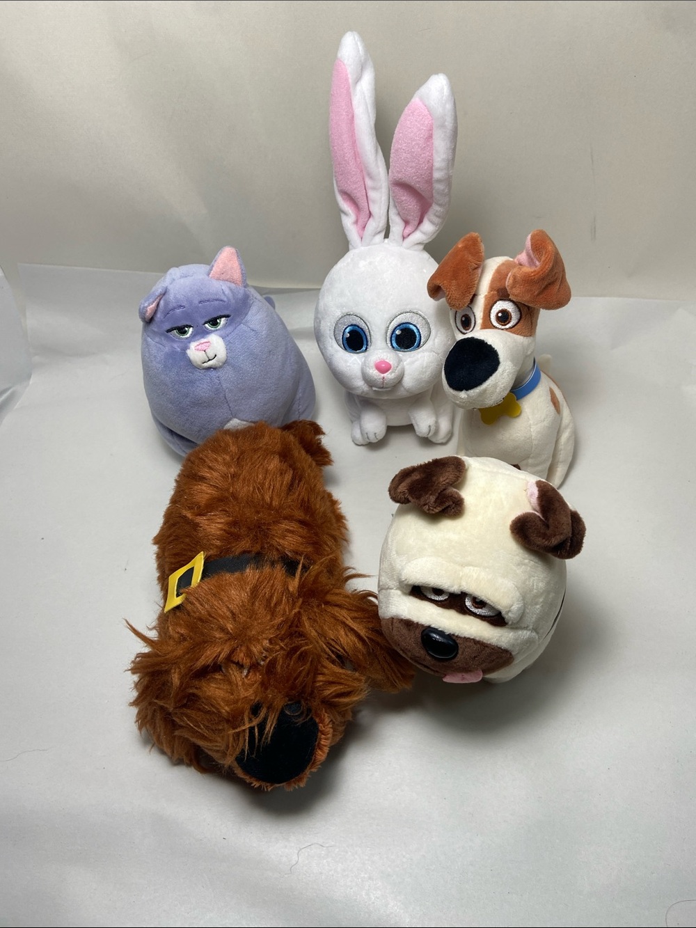 Ty Plush secret life of pets  Plush lot 5 piece
